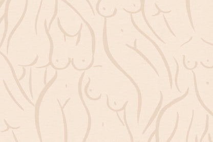 Nourish Beige wallpaper by Hovia