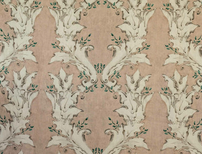 Nouveau fabric by Coordonné in Nude, flat pattern view