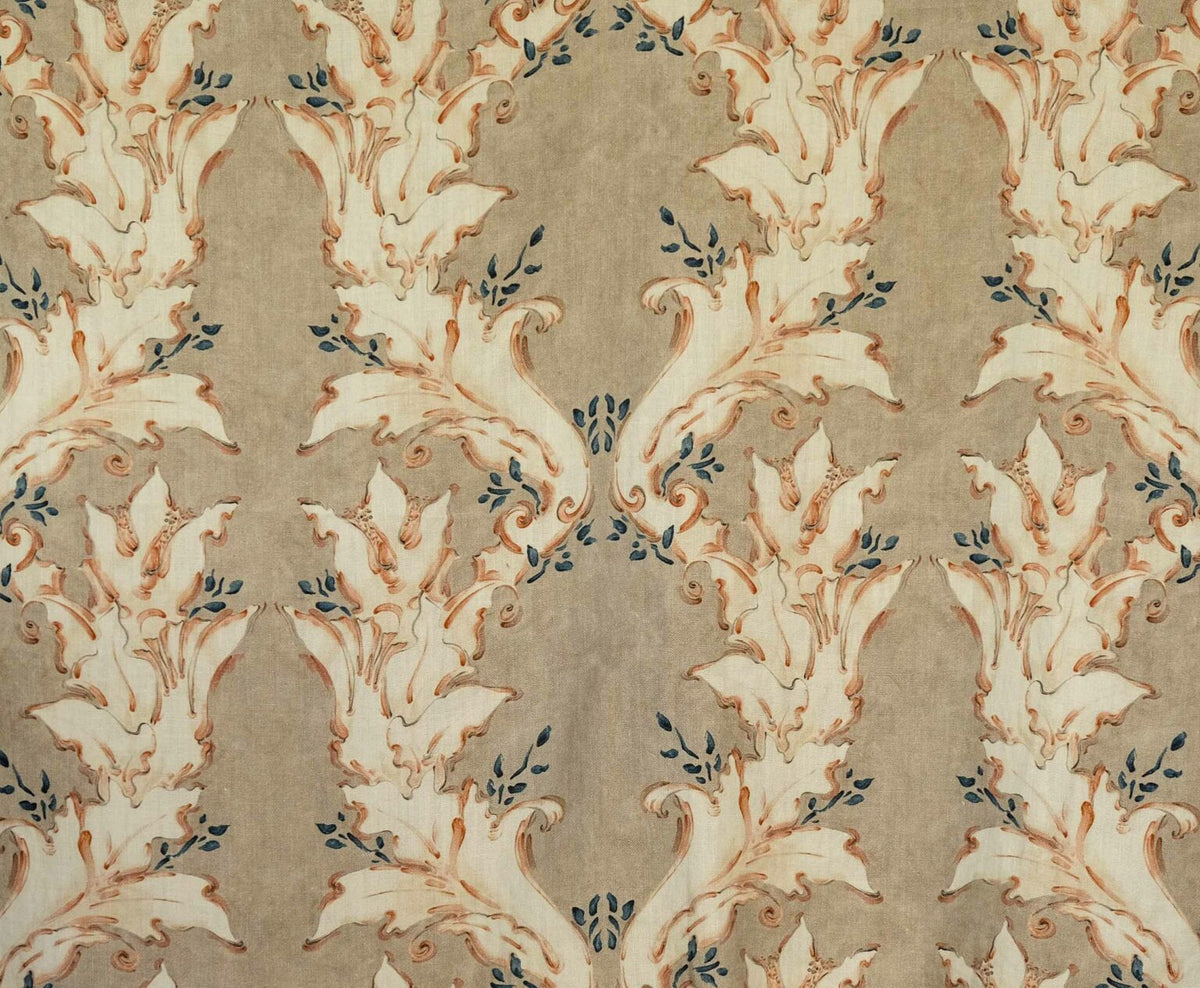 Nouveau fabric by Coordonné in Tierra, flat pattern view