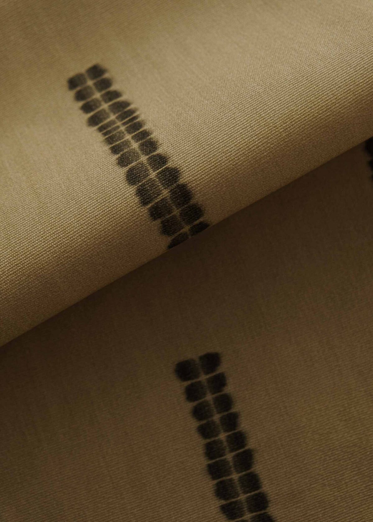 Nui fabric by Coordonné in Ash, flat pattern view