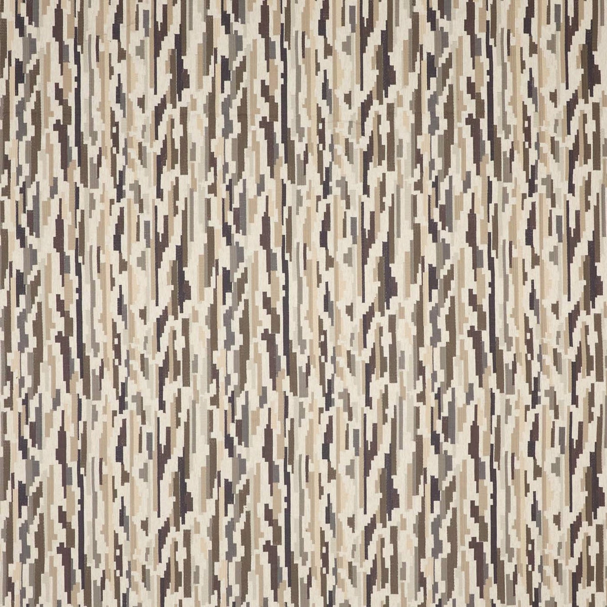 Nuru Embroidery Nomad/Stone/Pumice fabric by Harlequin