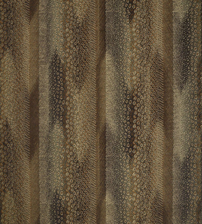 Nyala Fabric by Zoffany Vine Black/Gold