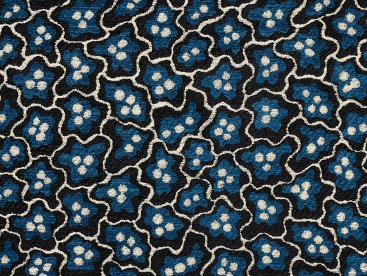 Nympheas Fabric by Le Manach in Nympheas C508/C533 (L5051_NYMPHEAS_C508_C533_FE)