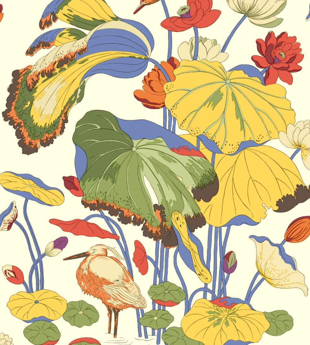 Nympheus Wallpaper by GP & J Baker Jazz