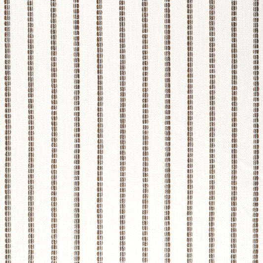 Oak Creek Stripe Fabric by Thibaut in Bark (W78336)