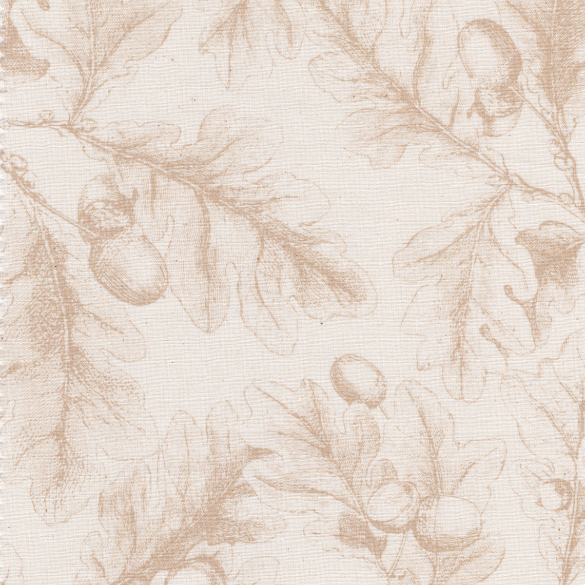 Oak Leaf Fabric by Nile & York in Honey