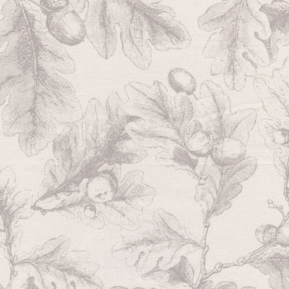Oak Leaf Fabric by Nile & York in Stone