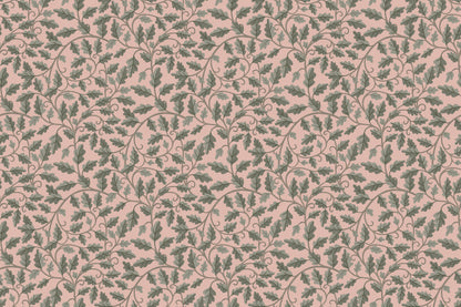 Oak Leaf Pink mural by Hovia