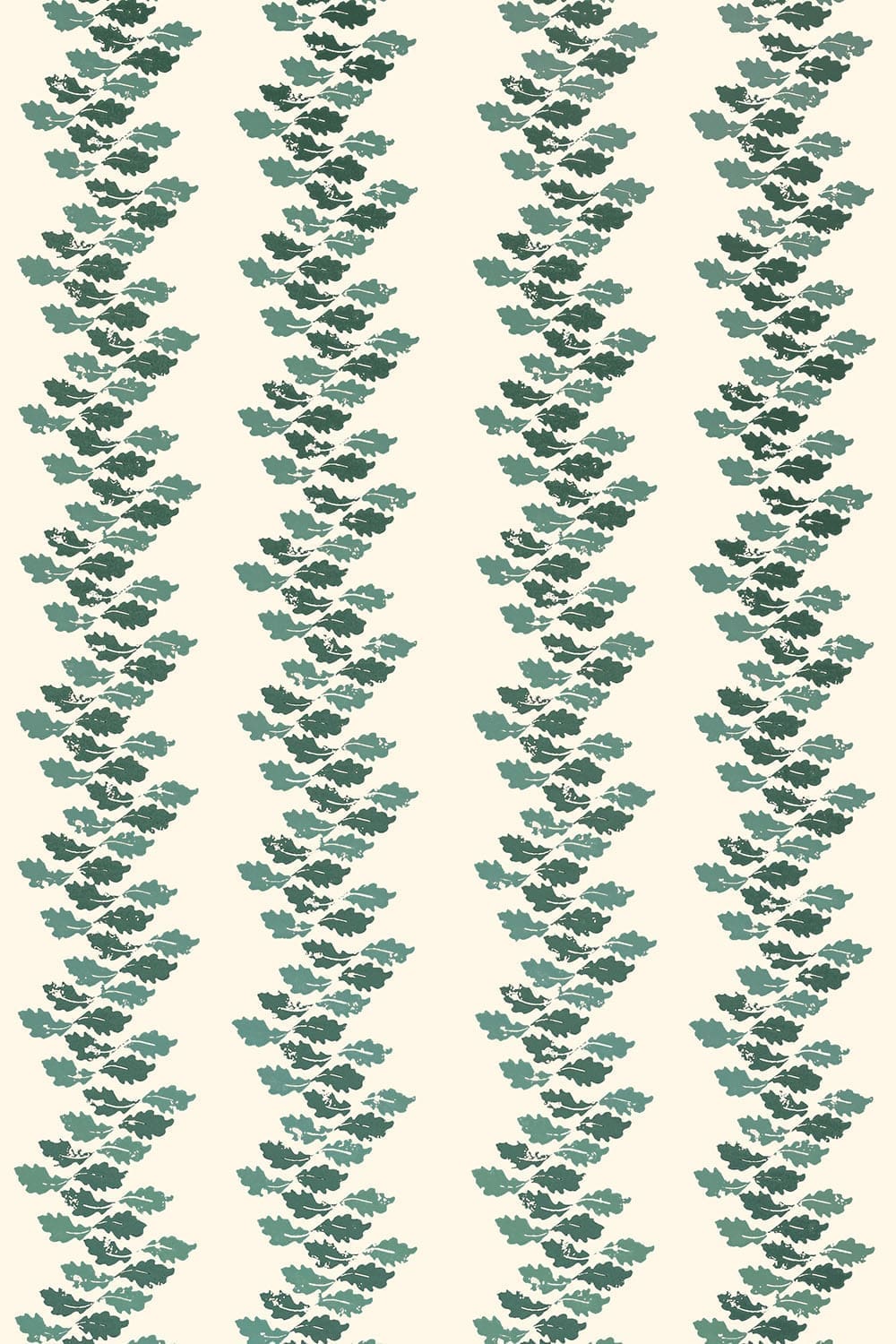 Oak Leaves Wallpaper by Barneby Gates Green