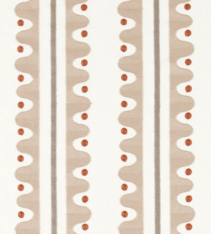 Oakham Embroidery Fabric by Scion Mushroom