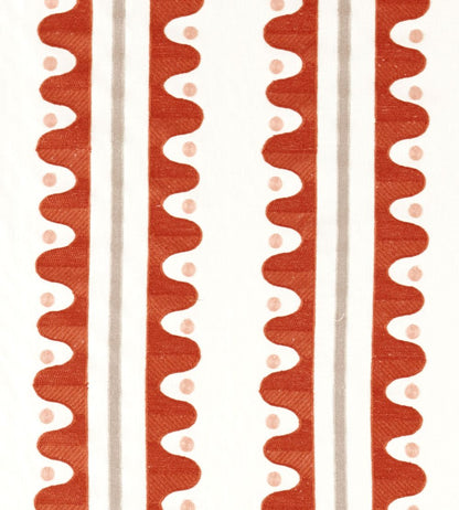 Oakham Embroidery Fabric by Scion Tomato