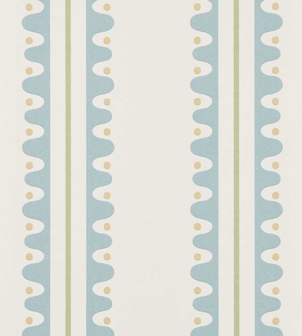 Oakham Wallpaper by Scion Coast Blue