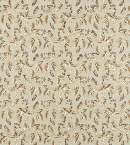 Oaknut Stripe Fabric by Sanderson Flax/Multi