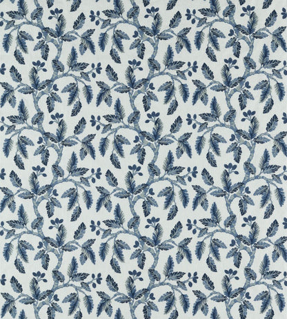 Oaknut Stripe Fabric by Sanderson Indigo/Multi