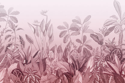 Oasis Pink mural by Hovia