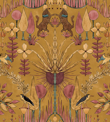 Oasis Villa Wallpaper by Coordonne Curry
