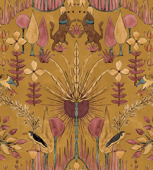 Oasis Villa Wallpaper by Coordonne Curry