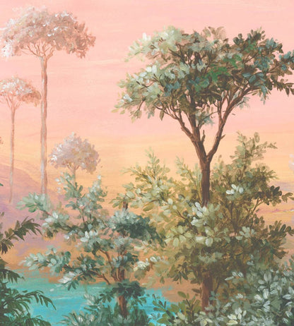 Oasis Mural by Woodchip & Magnolia Pink