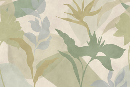 Oaxaca Green mural by Hovia