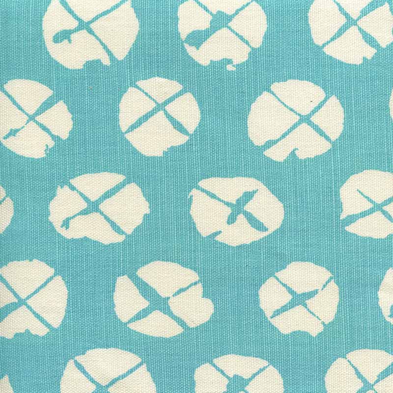 Obi II Reverse Turquoise fabric by China Seas