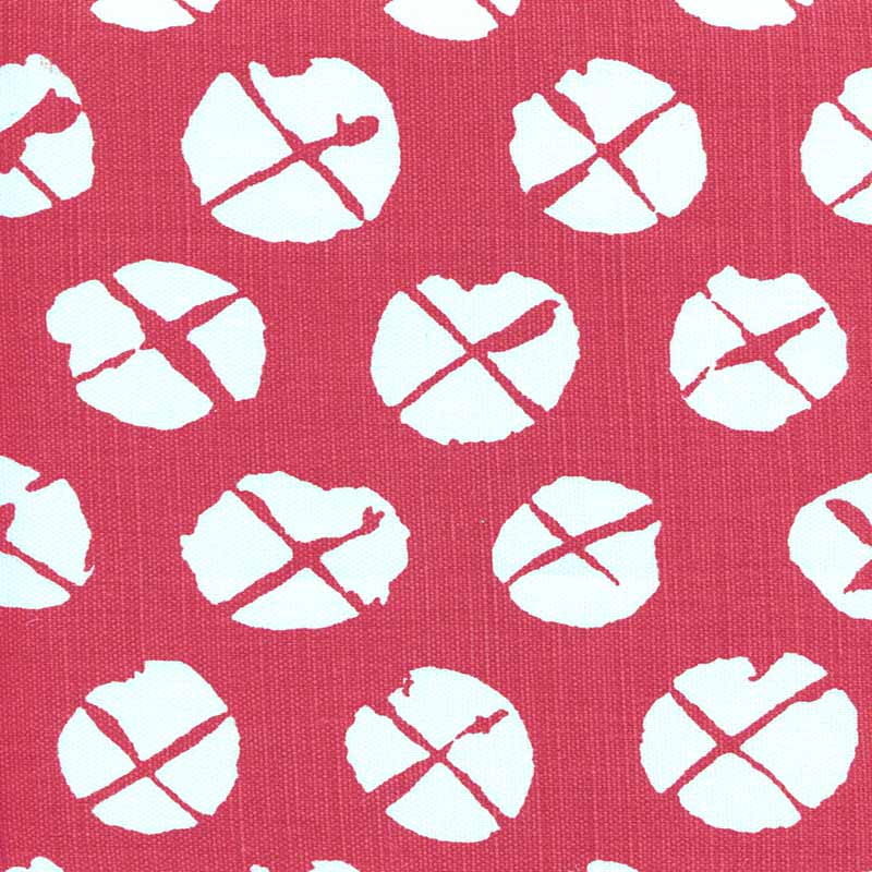 Obi II Reverse Magenta fabric by China Seas