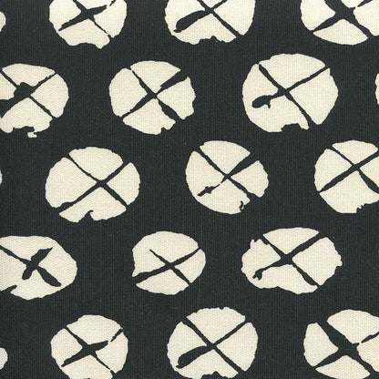Obi II Reverse Black fabric by China Seas