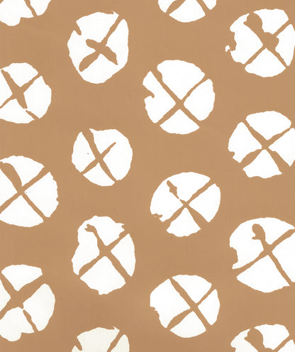 Obi II Reverse Camel on Almost White wallpaper by China Seas
