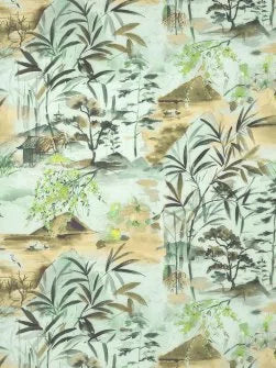 Oboshi Wallpaper by Pierre Frey in Celadon (FP963003)