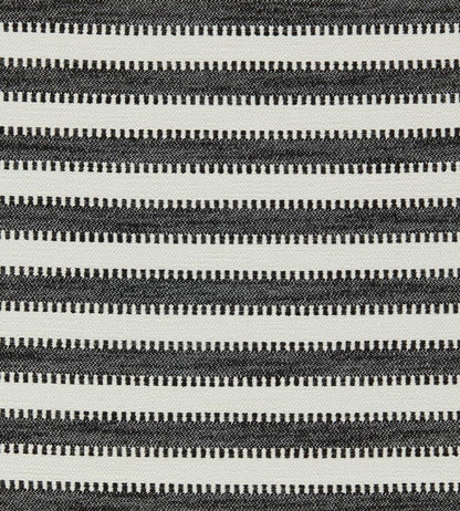 Ocala Stripe Fabric by Harlequin Black Earth/Chalk