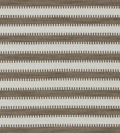 Ocala Stripe Fabric by Harlequin Chocolate/Taupe