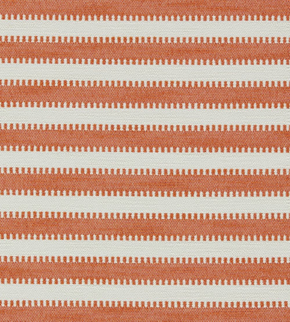 Ocala Stripe Fabric by Harlequin Clementine/Chalk