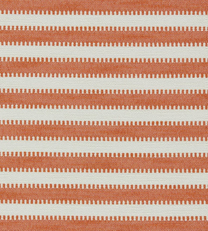 Ocala Stripe Fabric by Harlequin Clementine/Chalk