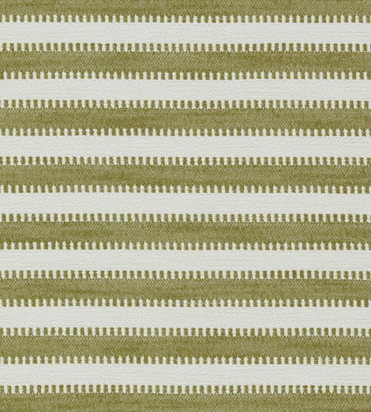 Ocala Stripe Fabric by Harlequin Grass/Chalk