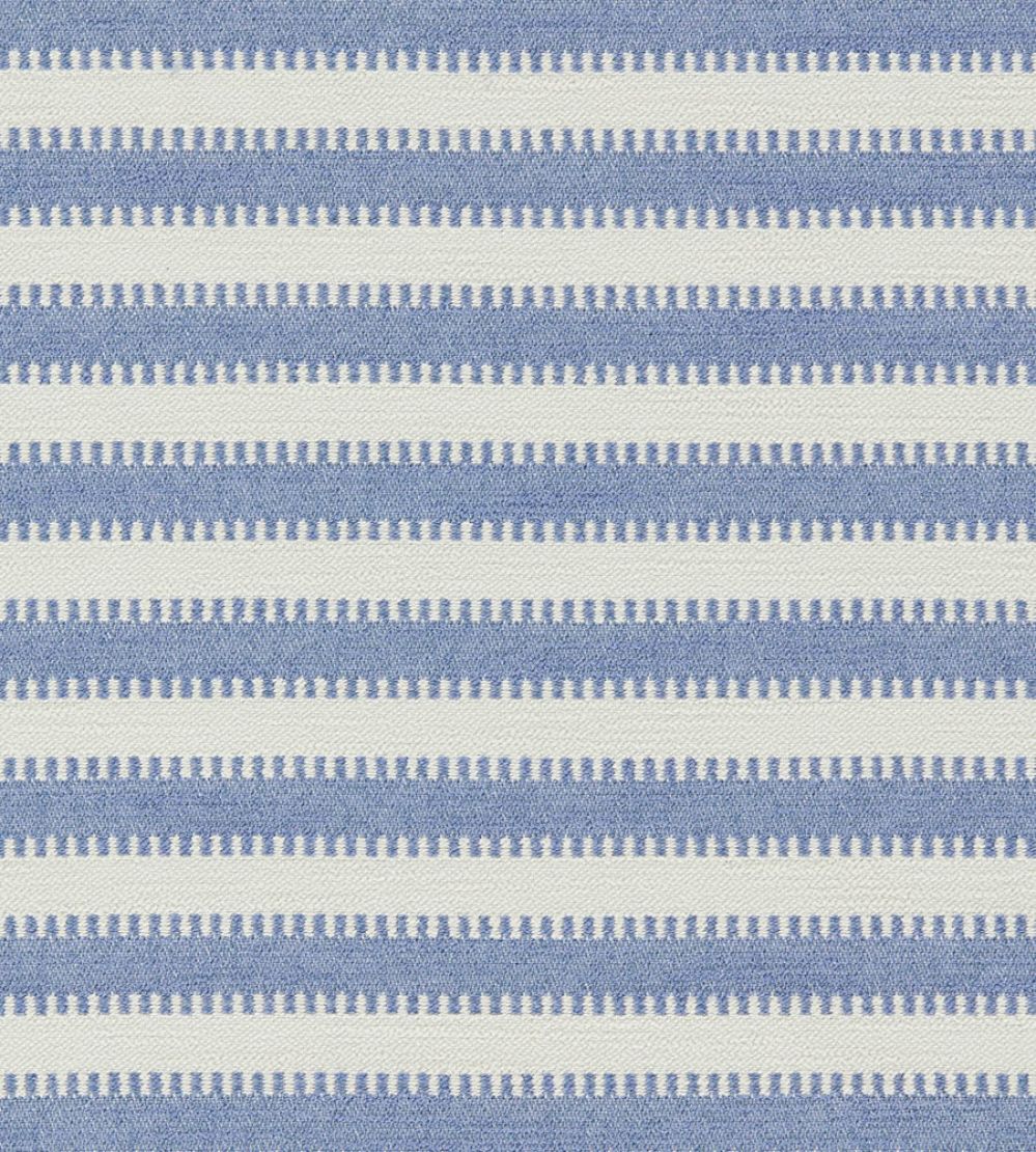 Ocala Stripe Fabric by Harlequin Iris/Chalk