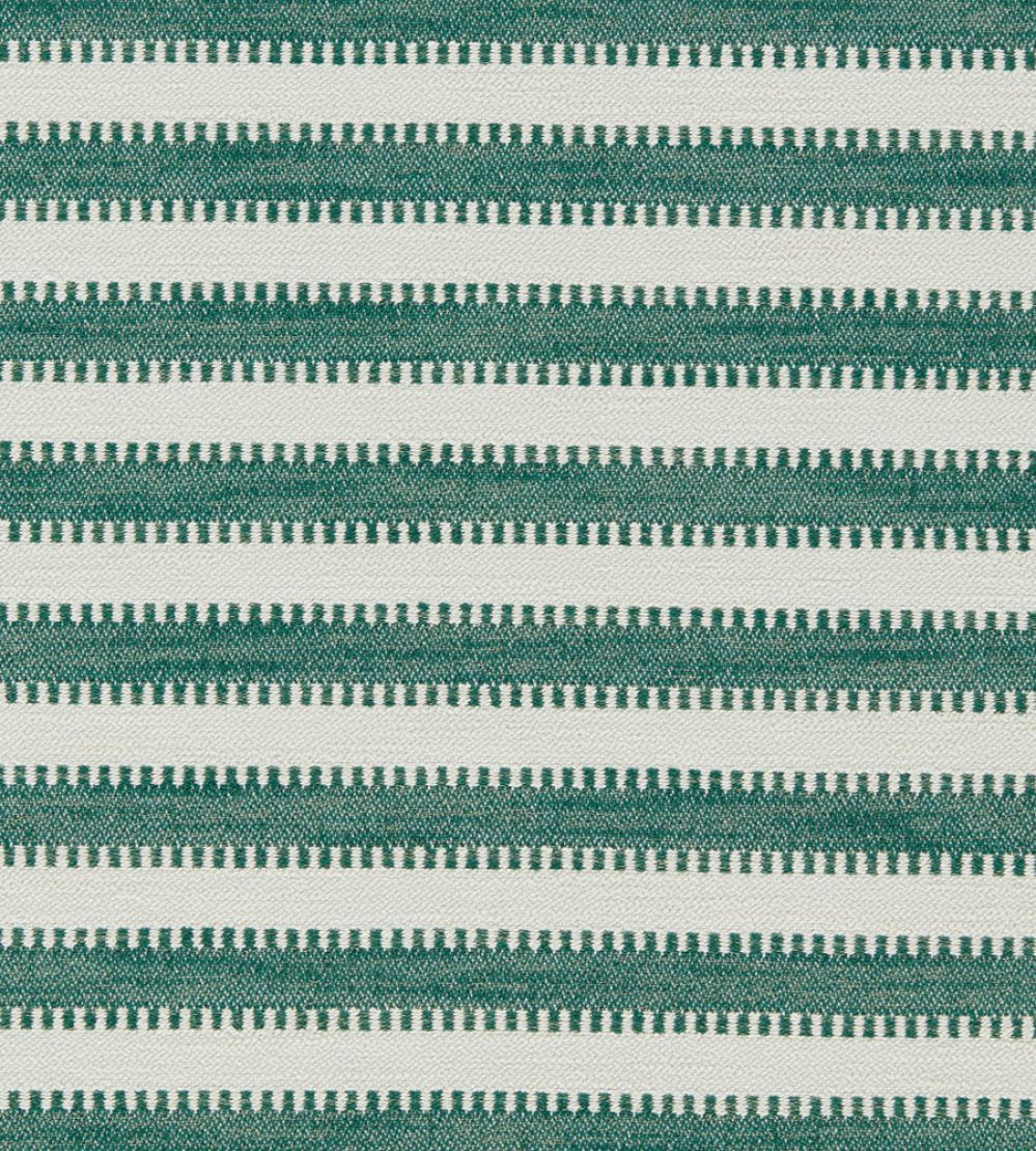 Ocala Stripe Fabric by Harlequin Mallard/Chalk
