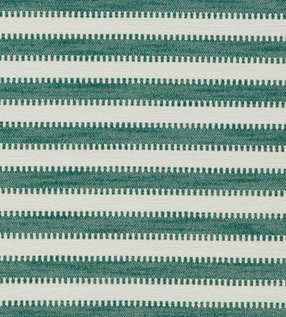 Ocala Stripe Fabric by Harlequin Mallard/Chalk