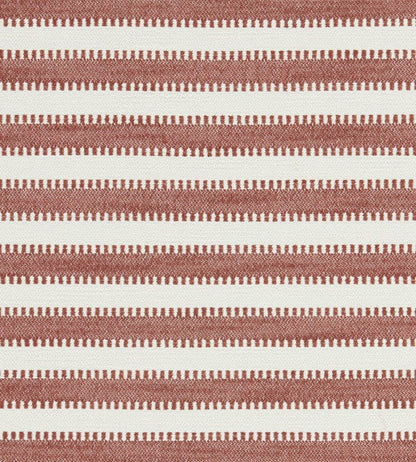 Ocala Stripe Fabric by Harlequin Rust/Chalk