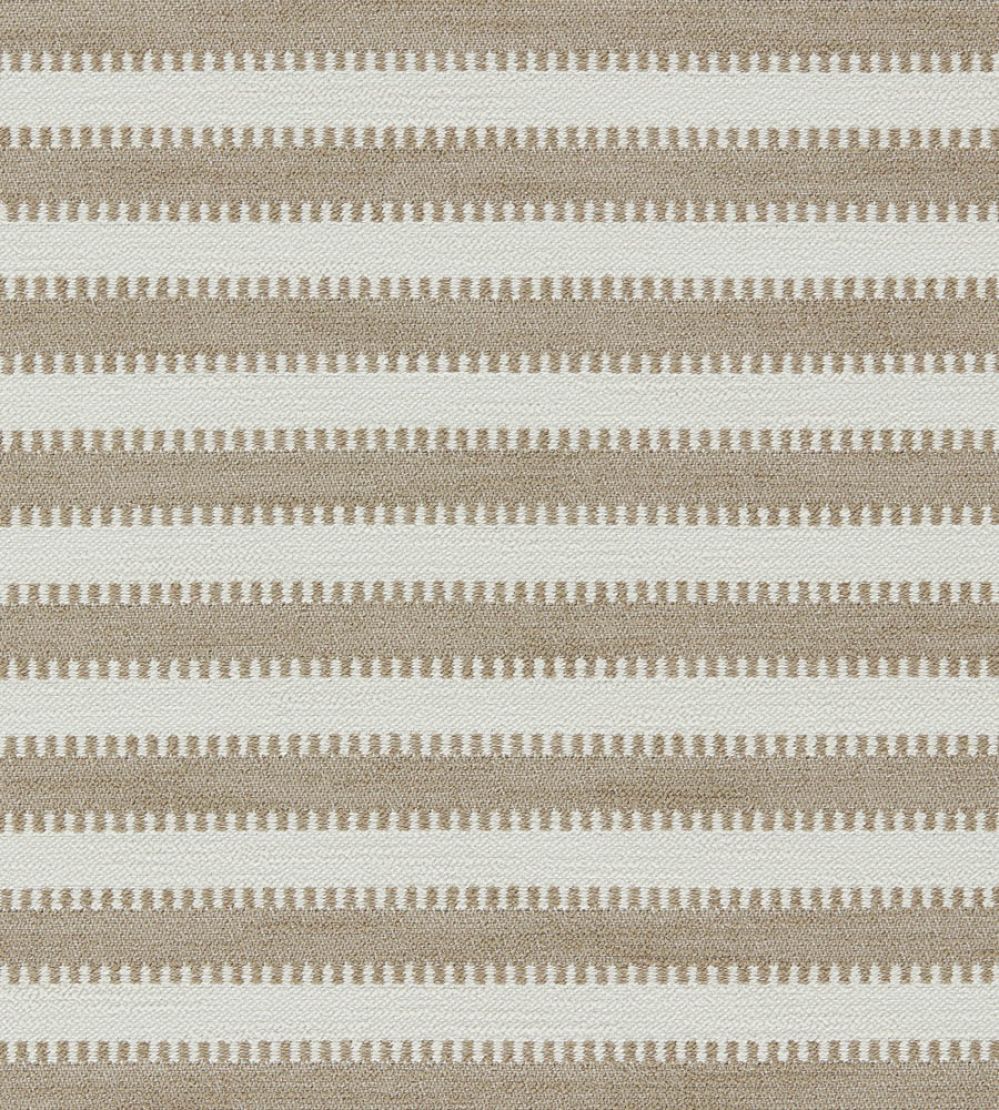 Ocala Stripe Fabric by Harlequin Taupe/Chalk