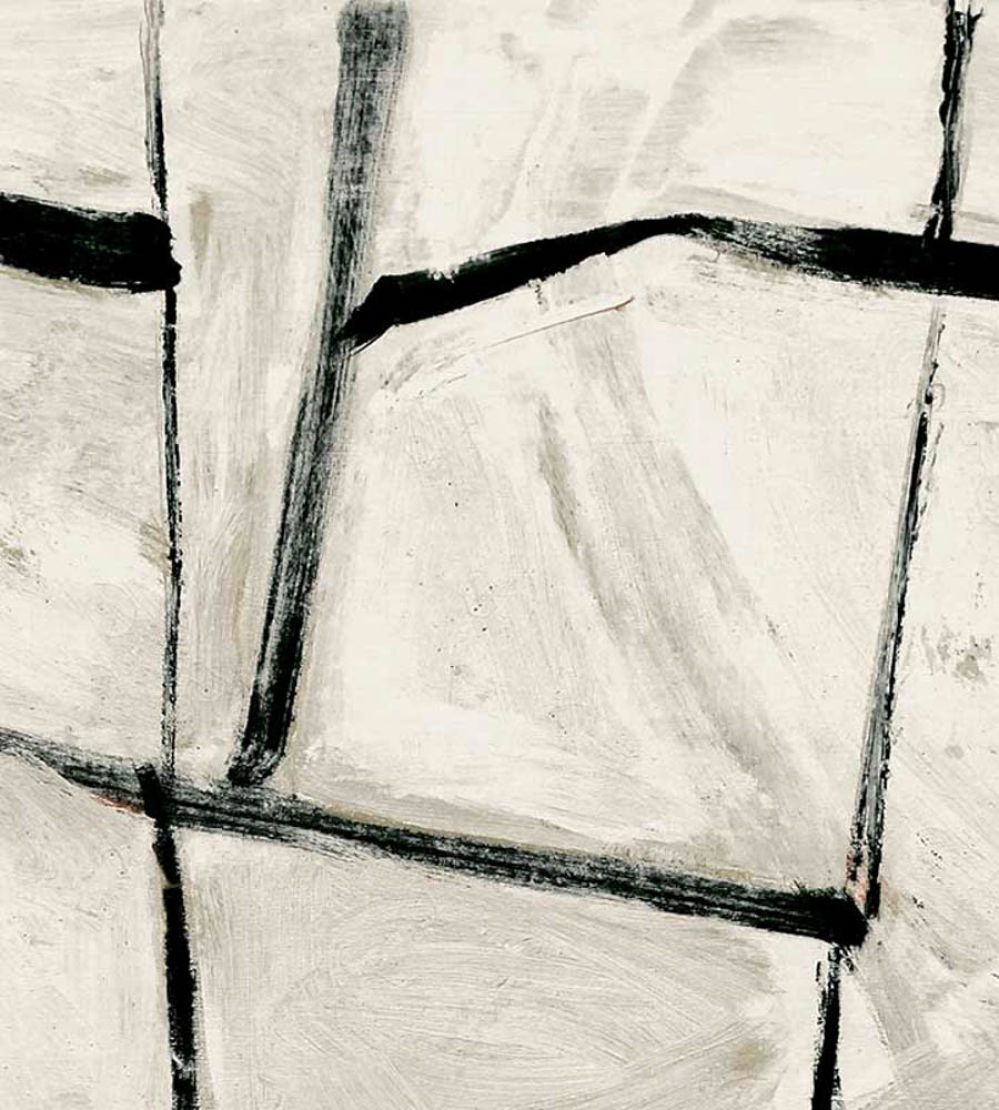 Ocean Squares Vinyl Wallpaper by Christopher Farr Cloth Ash