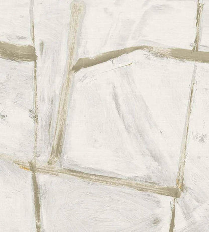 Ocean Squares Vinyl Wallpaper by Christopher Farr Cloth Stone