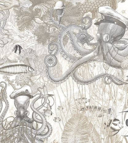 Octopus Wallpaper by Brand McKenzie Black Pearl
