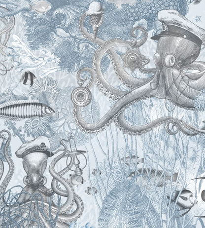Octopus Wallpaper by Brand McKenzie Pale Ocean