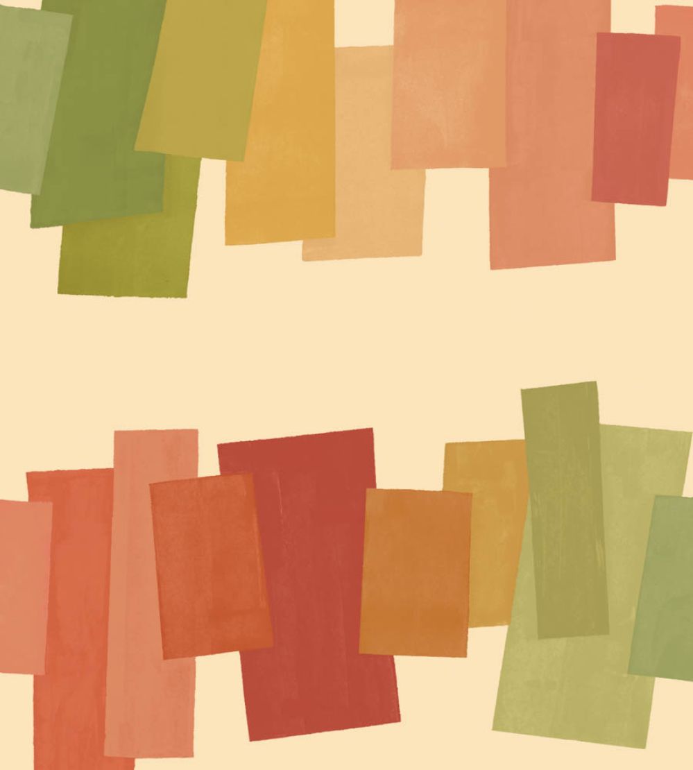 Offset Blocks Wallpaper by Ohpopsi Heatwave