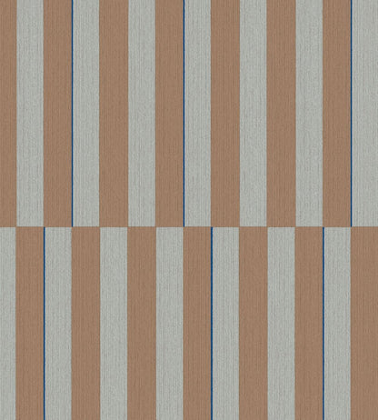 Offset Stripe Wallpaper by Eijffinger Sage/Natural