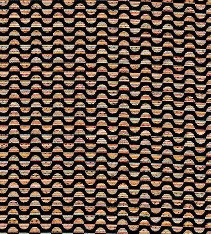 Olav Fabric by Clarke & Clarke Charcoal/Multi