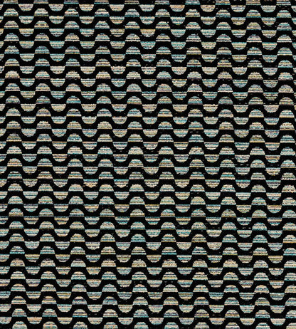 Olav Fabric by Clarke & Clarke Peacock