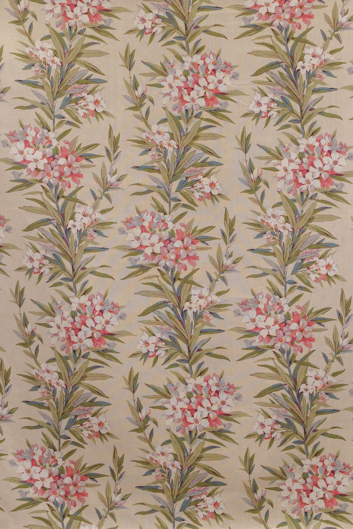 Oleander Fabric by Jean Monro in Rose