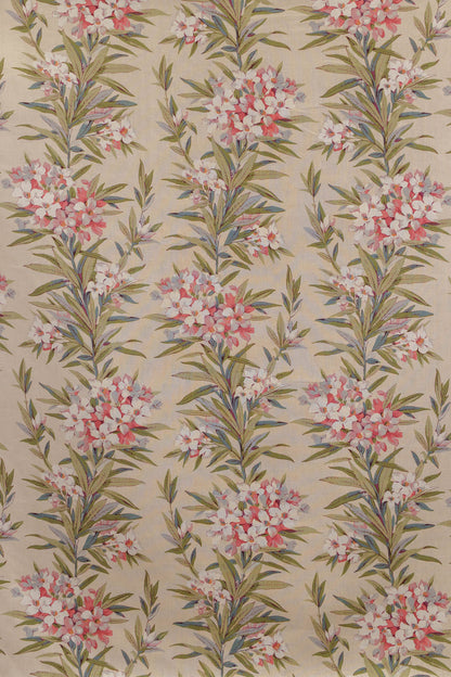 Oleander Fabric by Jean Monro in Rose