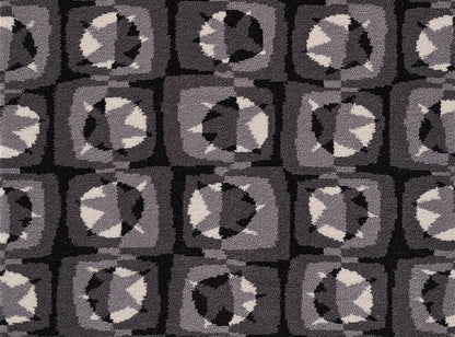 Olga Rug by Pierre Frey in Noir et Blanc (FT316001)