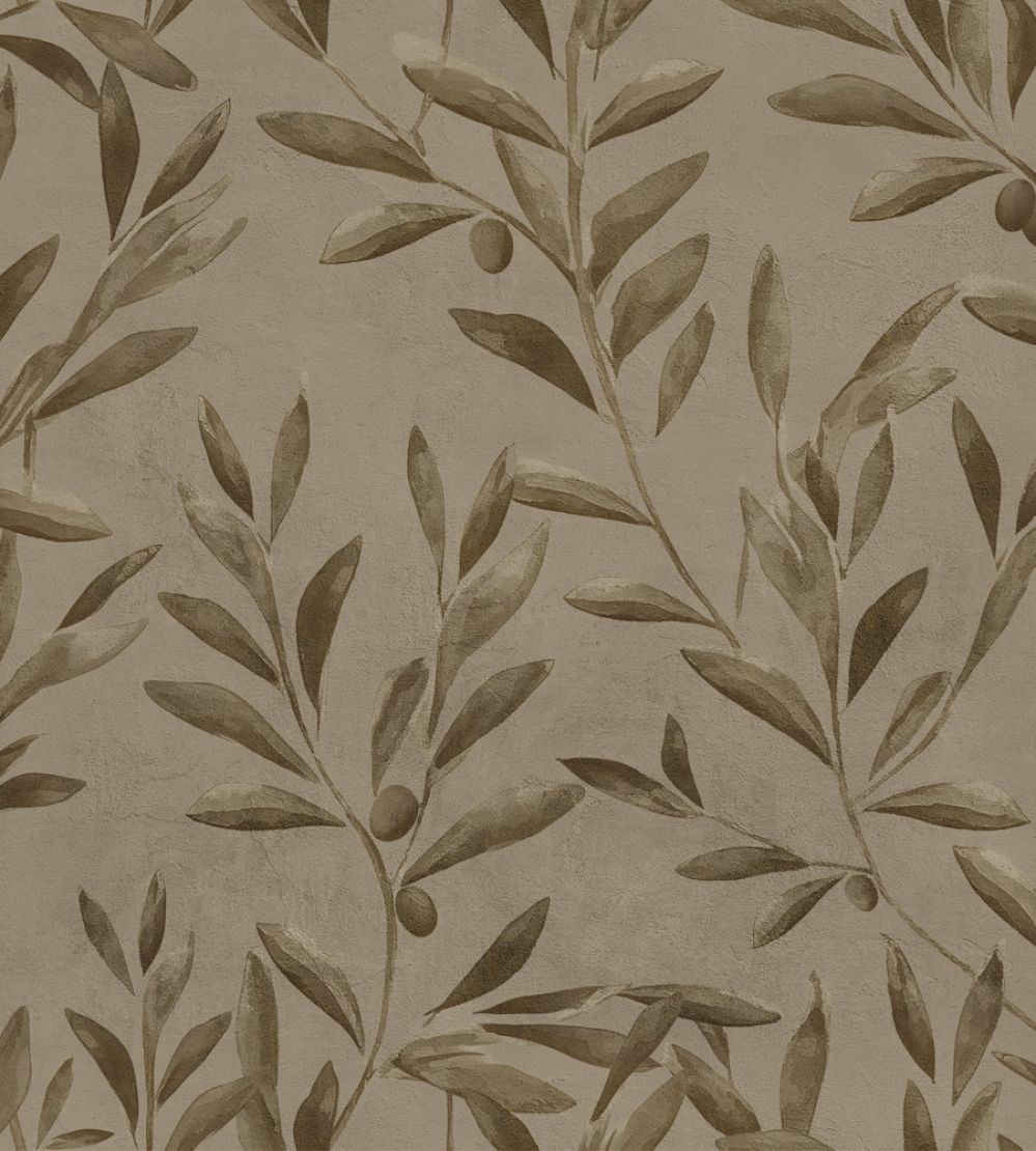 Olivetum Wallpaper by Coordonne Cocoa